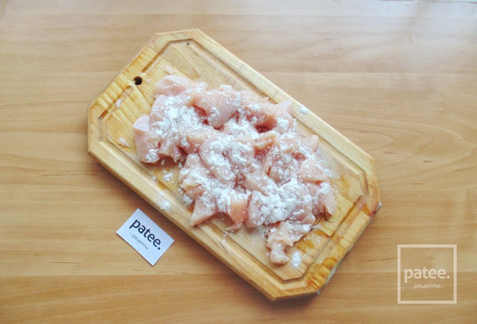 Куриная грудка в сметане - Шаг 6