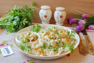 Куриная грудка в сметане