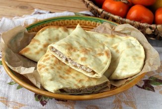 Лепешки «Чуду» с фаршем 🫓