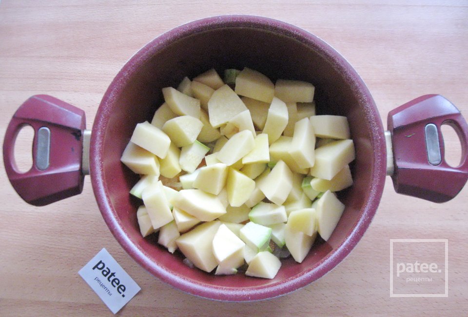 Курица с фасолью и картофелем по-турецки - Шаг 4