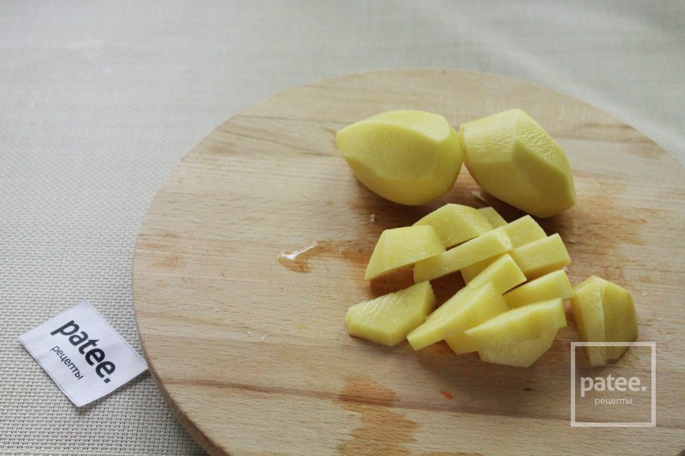 Щи с потрошками и свежей капустой - Шаг 3