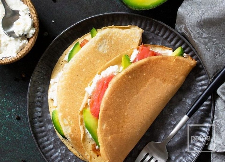 Овсяные блины с красной рыбой 🐟 - Шаг 1