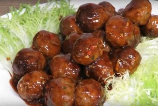 Мясные шарики в азиатском соусе 🥩