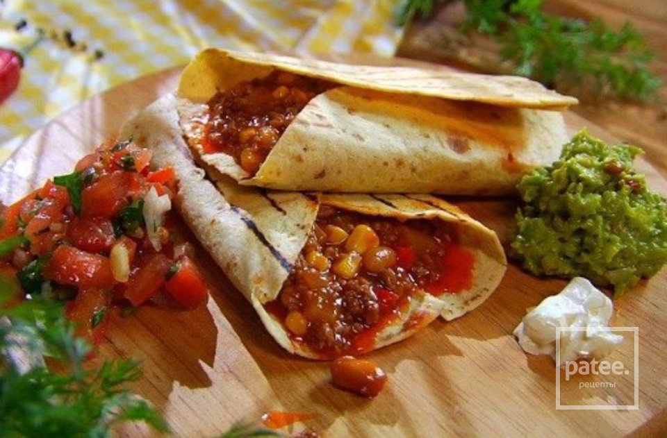 Буррито с говяжьим фаршем 🥙 - Шаг 1