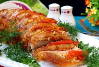 Гармошка из свинины в духовке 🥩