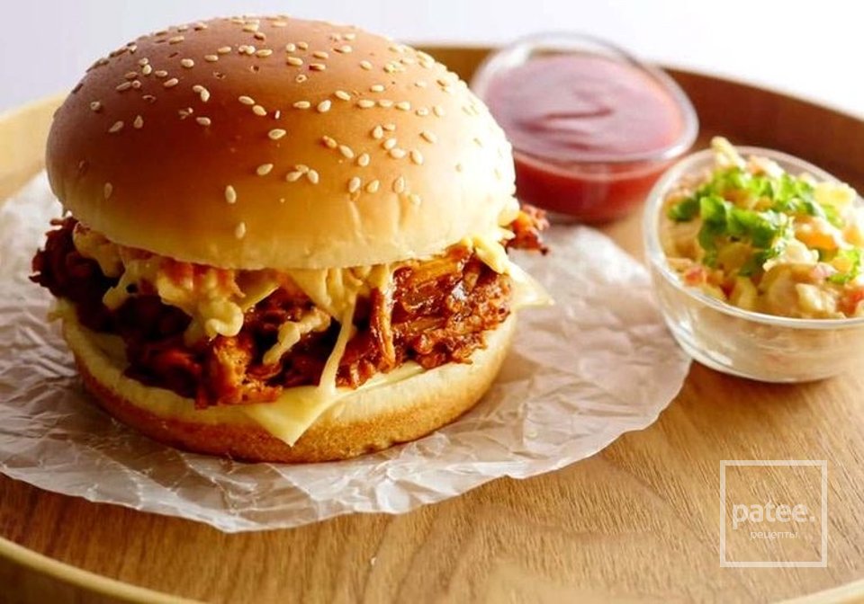 Куриный бургер 🍔 - Шаг 13