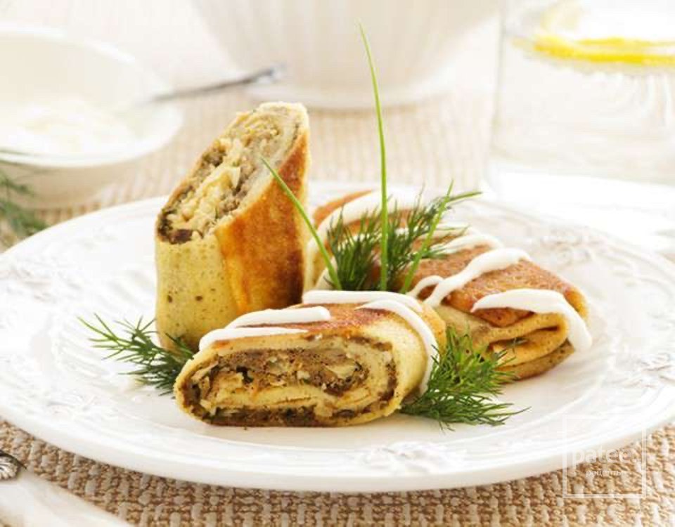 Блинчики с начинкой из печени 🥞 - Шаг 1