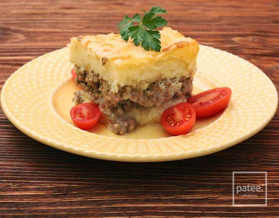 Запеканка из картофельного пюре с мясом 👍🏼 - Шаг 1