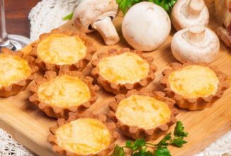 Жюльен в тарталетках в микроволновке 👍🏼