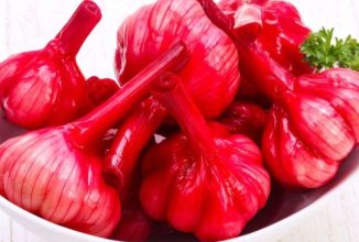 Маринованный чеснок со свеклой 🧄