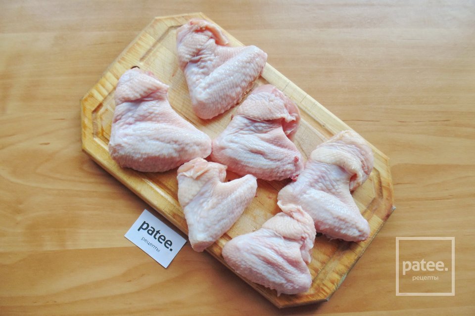 Куриные крылышки тушеные в маринаде - Шаг 2