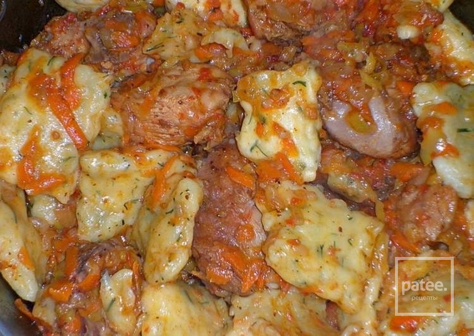 Галушки с курицей 🍗 - Шаг 1