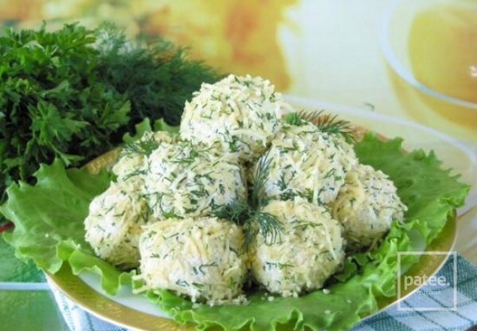 Куриные шарики с сыром и чесноком 🧄 - Шаг 1