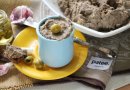 Печеночный паштет с  оливками и чесноком