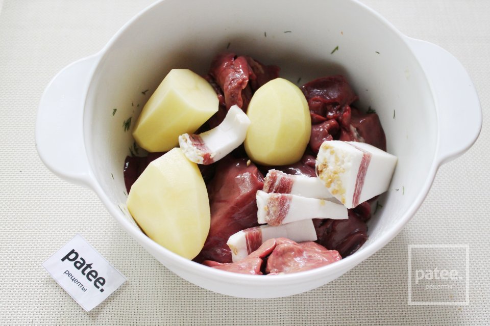 Печеночный паштет с  оливками и чесноком - Шаг 5