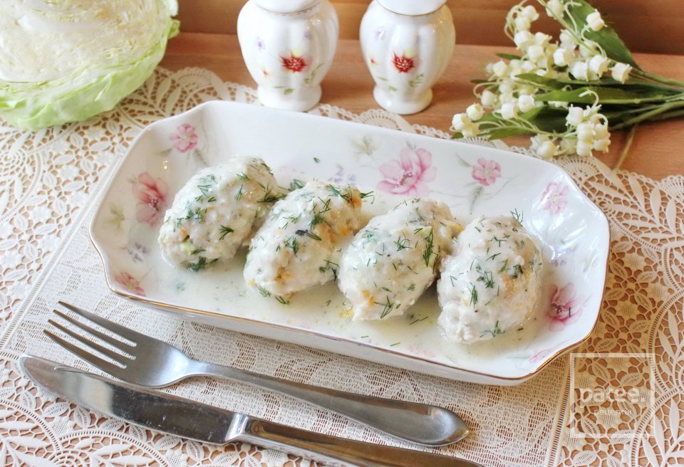 Ленивые голубцы с молодой капустой в сметане - Шаг 16