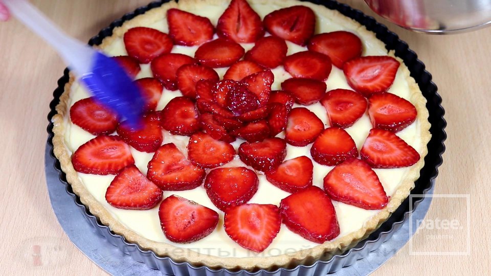 Клубничный тарт с заварным кремом - Шаг 16