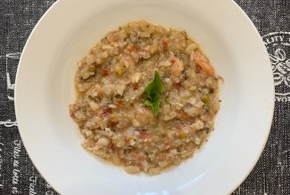 Ризотто с рыбой (сырок)