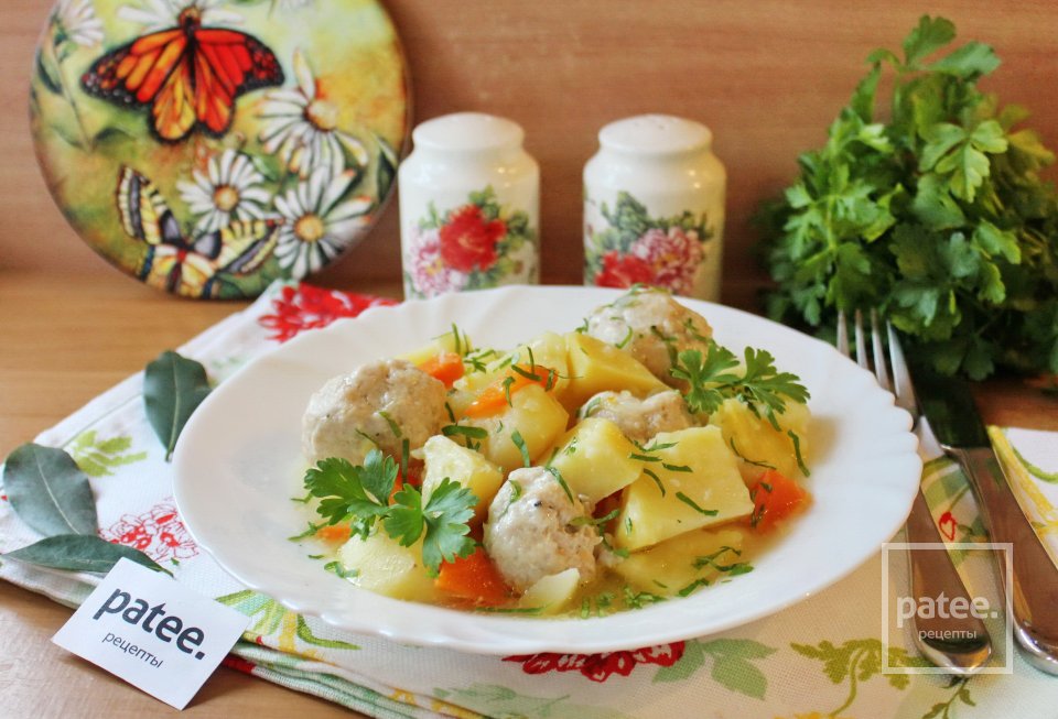 Тефтели из свинины с картофелем - Шаг 14