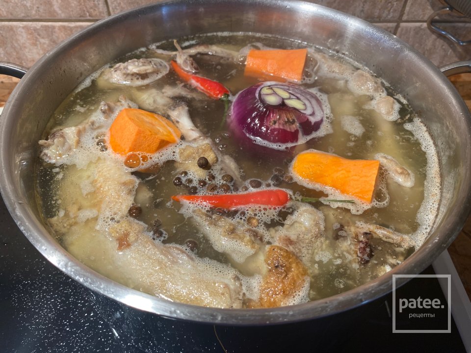 Борщ из утки с черносливом - Шаг 4