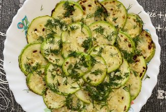 Закуска из кабачка