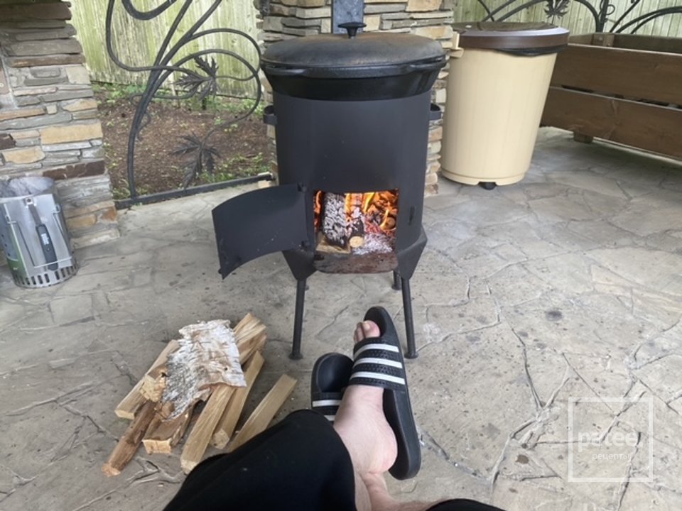 Свинина томлённая в ржаном хлебе и квасе - Шаг 6