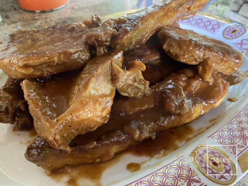 Свинина томлённая в ржаном хлебе и квасе - Шаг 8