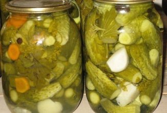 Огурчики на зиму, с лимонной кислотой.