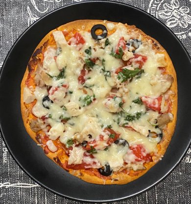 Пицца 🍕 на тортилье или лаваше