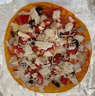 Пицца 🍕 на тортилье или лаваше - Шаг 5