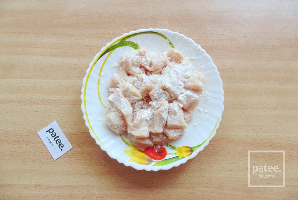 Подливка из куриного филе с овощами - Шаг 7