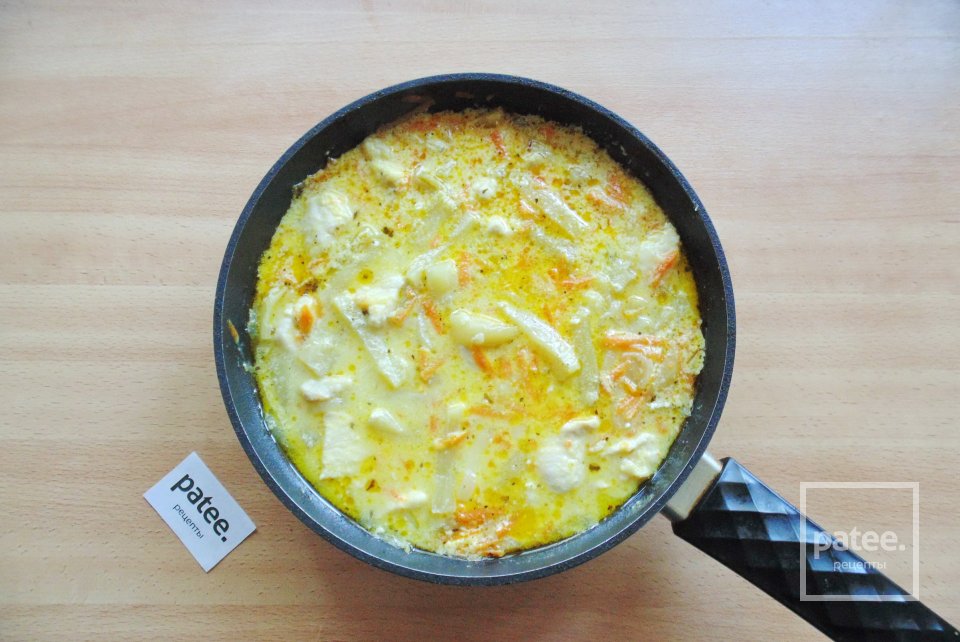 Подливка из куриного филе с овощами - Шаг 13