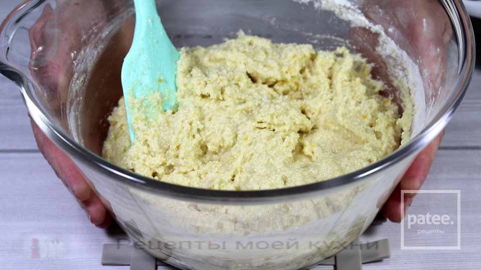 Творожный пирог с персиками - Шаг 4