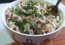 Окрошка с куриной грудкой