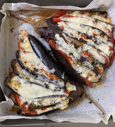 Веер из баклажана 🍆 - Шаг 10