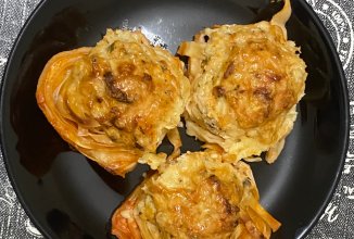 Гнезда с фаршем