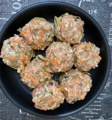 Гнезда с фаршем - Шаг 3