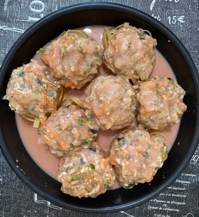 Гнезда с фаршем - Шаг 4