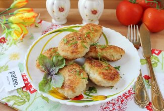 Мясные котлеты в хлебных крошках