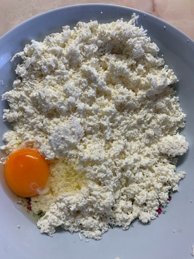 Сырники - Шаг 1