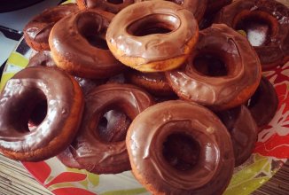 Нежные пончики без дрожжей 🍩