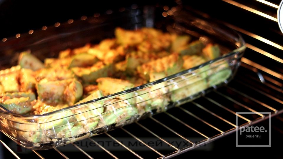 Запеченные кабачки в духовке со специями - Шаг 5