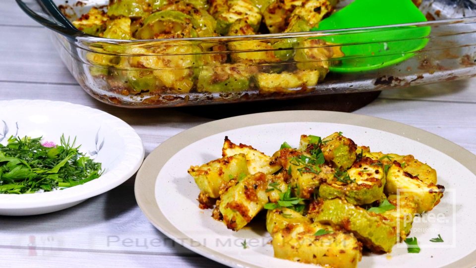 Запеченные кабачки в духовке со специями - Шаг 8