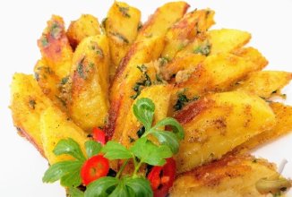 Чесночная картошка «Объедение» в духовке.🥔