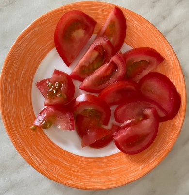 Кабачки с помидорами в духовке - Шаг 2