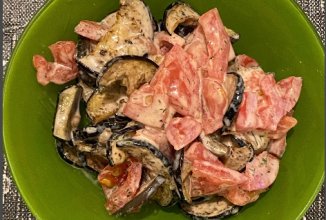 Баклажаны с помидорами