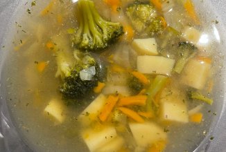 Суп с брокколи