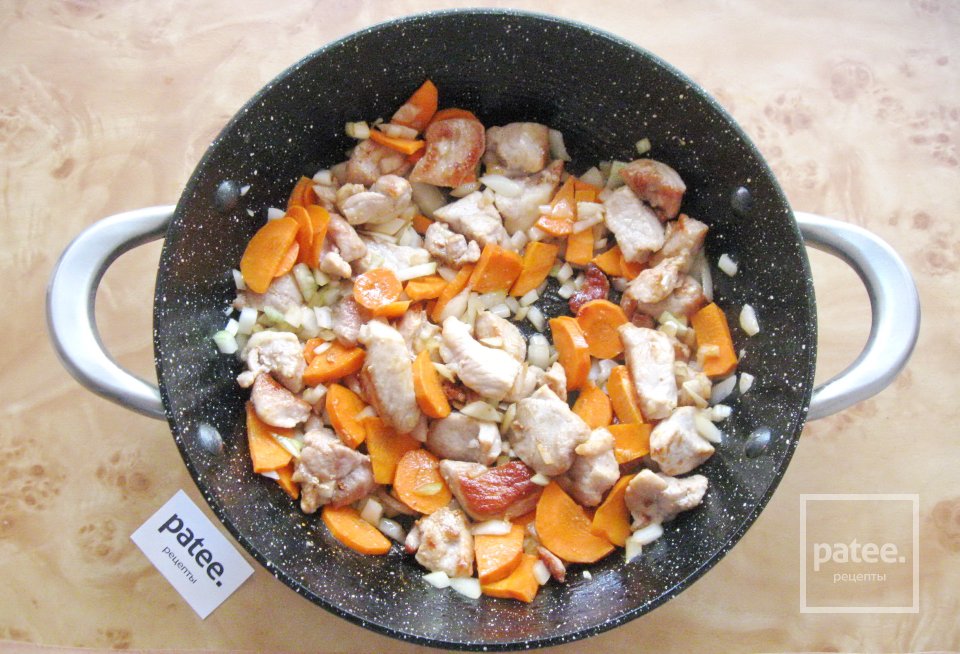 Свинина с баклажаном и кабачком - Шаг 5