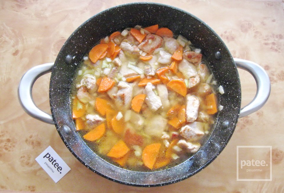 Свинина с баклажаном и кабачком - Шаг 6