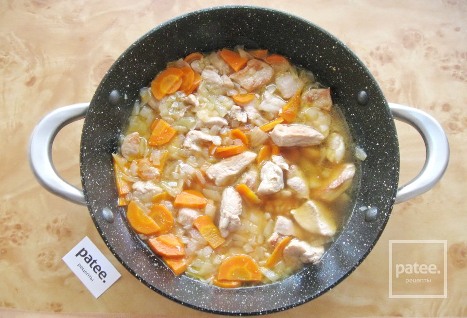 Свинина с баклажаном и кабачком - Шаг 7